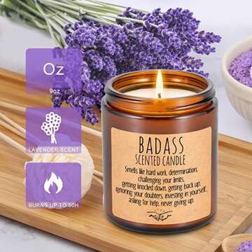 Badass Scented Candle for Fun Celebrations