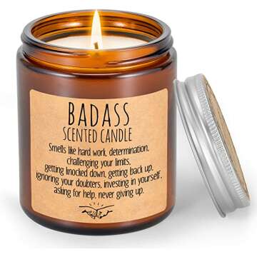 Badass Scented Candle for Fun Celebrations