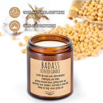 Badass Scented Candle for Fun Celebrations