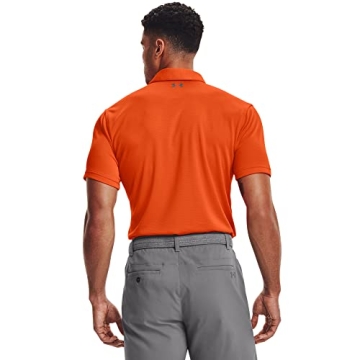 Men's Tech Golf Polo in Team Orange, XX-Large Tall