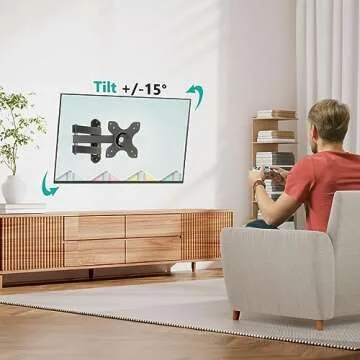 WALI Articulating Wall Mount for 13 to 32 inch TVs