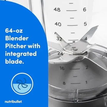 NutriBullet SmartSense Blender Combo - 5-Speed Power