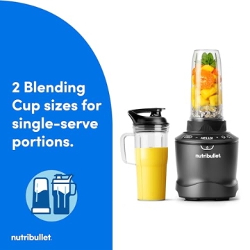 NutriBullet SmartSense Blender Combo - 5-Speed Power