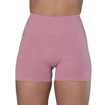 AUROLA Dream Collection Women Workout Shorts High Waist Gym Shorts, Scrunch Butt Seamless Athletic Shorts,Mauve Mist,S