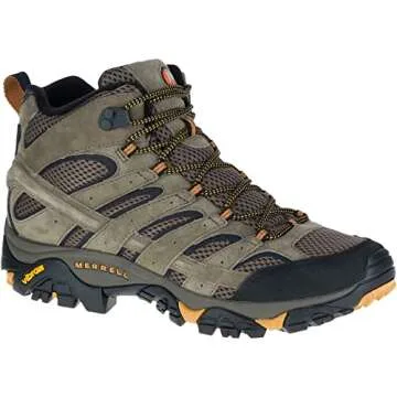 Comfortable Merrell Men's Moab 2 Mid Hiking Boots