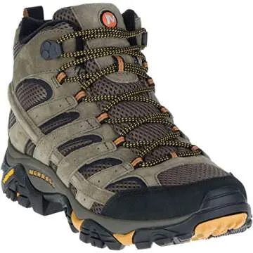 Comfortable Merrell Men's Moab 2 Mid Hiking Boots