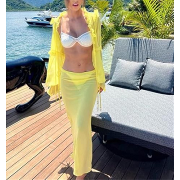 Shop Y2K Hollow Out Women Skirt Sets - Chic Comfort