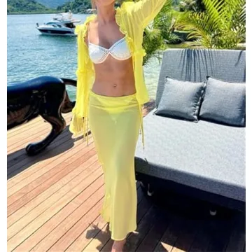 Shop Y2K Hollow Out Women Skirt Sets - Chic Comfort