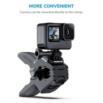 Sametop Jaws Flex Clamp Mount for GoPro Cameras