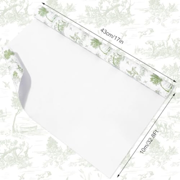 Charming JarThenaAMCS French Village Wrapping Paper for Gifts