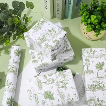 Charming JarThenaAMCS French Village Wrapping Paper for Gifts
