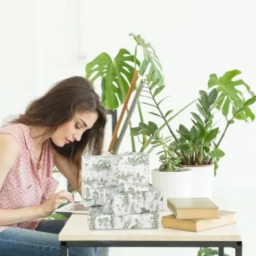 Charming JarThenaAMCS French Village Wrapping Paper for Gifts