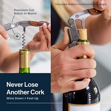 Hicoup Wine Opener with Foil Cutter & Cap Remover