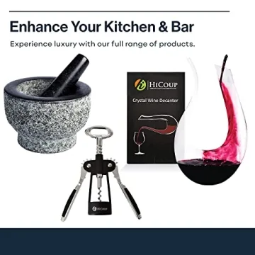 Hicoup Wine Opener with Foil Cutter & Cap Remover
