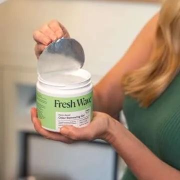 Fresh Wave Odor Removing Gel, Original 15 oz. & Lavender 7 oz.| Safer Odor Absorbers for Home | Natural Plant-Based Odor Eliminator | Every 7 oz. Lasts 15-30 Days | for Cooking, Trash & Pets