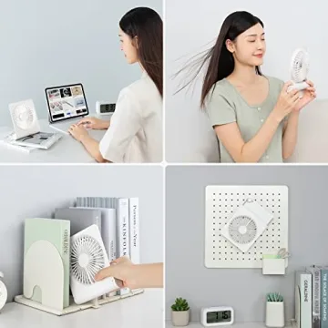 JISULIFE Portable Small Desk Fan for Ultimate Cooling