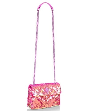 Kurt Geiger Fuchsia Sequins Kensington Bag for Women