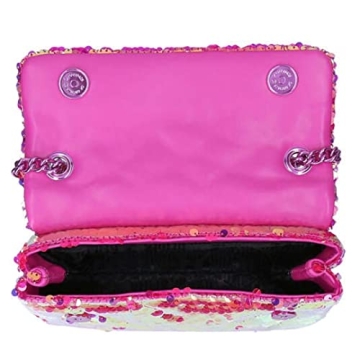 Kurt Geiger Fuchsia Sequins Kensington Bag for Women