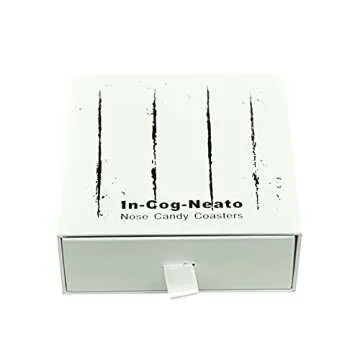 Cokester Funny Coasters - Novelty Gift Set for Any Occasion