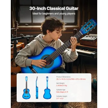 VEVOR 30" Acoustic Guitar Starter Kit for Kids
