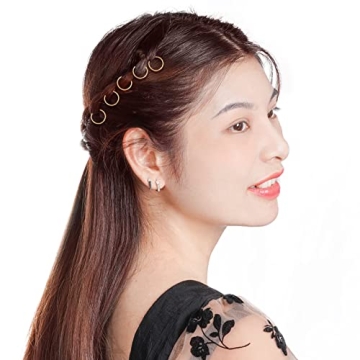 Nydotd 180 Hair Rings - Stunning Women's Hair Accessories