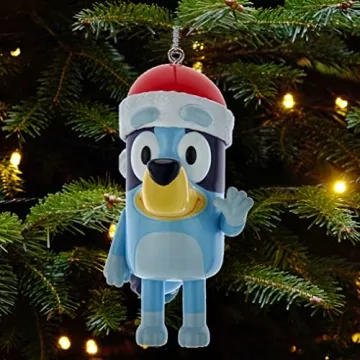 Bluey and Bingo Christmas Ornaments for Holiday Decor
