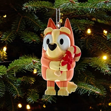 Bluey and Bingo Christmas Ornaments for Holiday Decor
