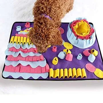 HALOVIE Snuffle Mat for Dogs - Interactive Slow Feeder