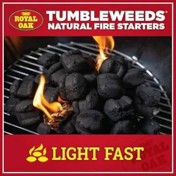 Royal Oak Tumbleweeds Fire Starter - All Natural Solution 40 Pack