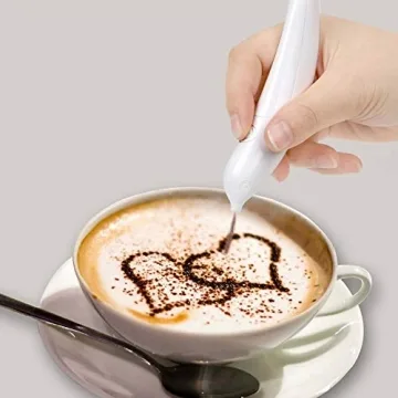 1pc Coffee Carving Pen for Creative Beverage Decoration