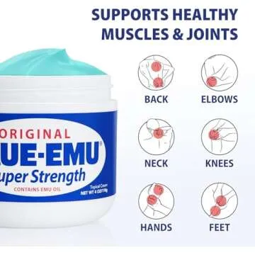 Blue Emu Muscle and Joint Deep Soothing Original Analgesic Cream, 1 Pack 12oz