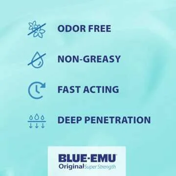 Blue Emu Muscle and Joint Deep Soothing Original Analgesic Cream, 1 Pack 12oz