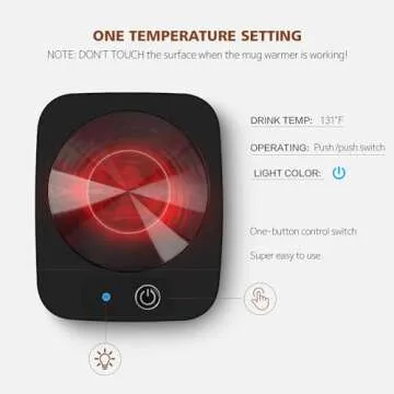 Coffee Mug Warmer Smart Candle Warmer Ideal for Everyone