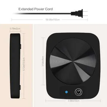 Coffee Mug Warmer Smart Candle Warmer Ideal for Everyone