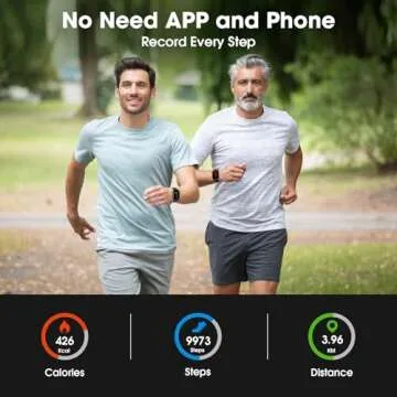 Smart Watch with Fitness Tracker No App Required