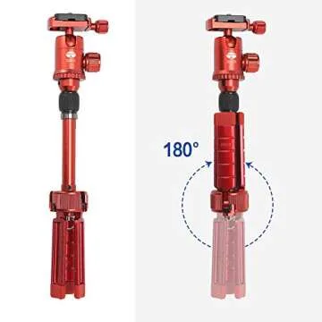 SIRUI 3T-35 Red Tabletop/Handheld Tripod with Ball Head