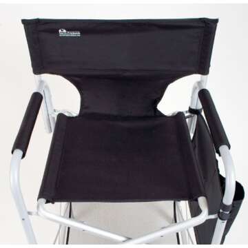 Earth Heavy Duty VIP Tall Aluminum Director's Chair