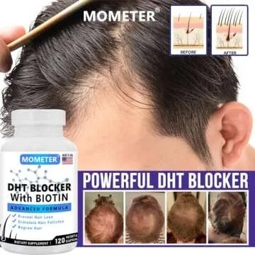 DHT Blocker Hair Growth Vitamins for Women & Men 120 Caps