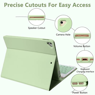 Durable iPad 10.2 Keyboard Case with Bluetooth Functionality