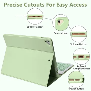 Durable iPad 10.2 Keyboard Case with Bluetooth Functionality