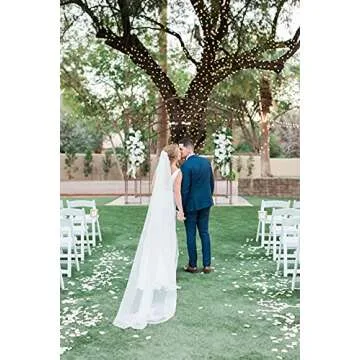 Elegant BEAUTELICATE Cathedral Veil for Brides
