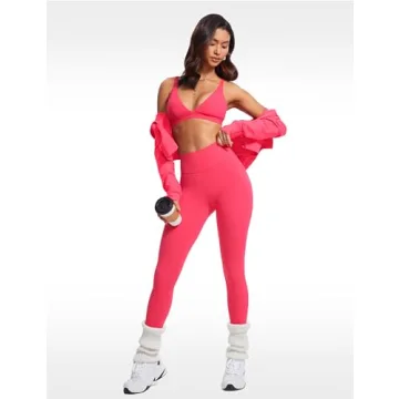 INGIA Women's No Front Seam Yoga Legging with Tummy Control