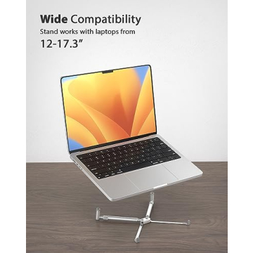Steklo Laptop Riser - Premium Ergonomic Cooling Stand