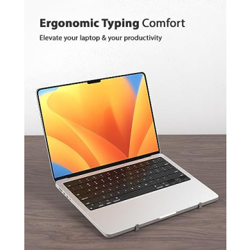 Steklo Laptop Riser - Premium Ergonomic Cooling Stand