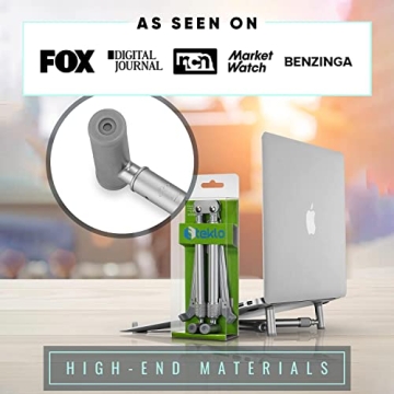 Steklo Laptop Riser - Premium Ergonomic Cooling Stand