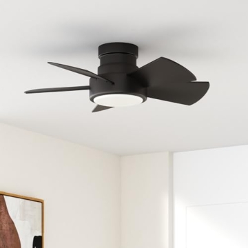 Vox Smart Indoor Outdoor Ceiling Fan with LED Light