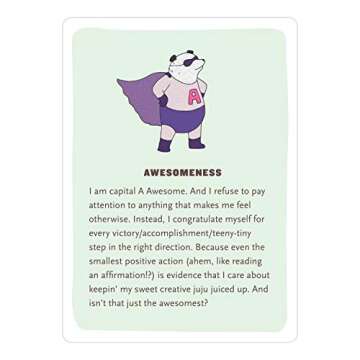 Affirmators! Creativity Deck: 50 Affirmation Cards to Help You Help Yourself - Without the Self-Help...