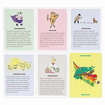 Affirmators! Creativity Deck: 50 Affirmation Cards to Help You Help Yourself - Without the Self-Helpy-Ness!