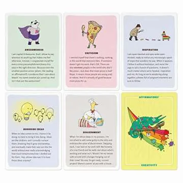 Affirmators! Creativity Deck: 50 Affirmation Cards to Help You Help Yourself - Without the Self-Helpy-Ness!