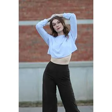 Promover Yoga Capri Pants with Pockets for Women